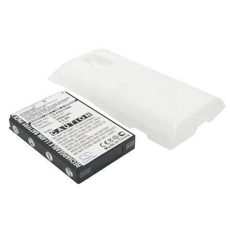 Bsc Preferred Ntt Docomo ASO29038 XperiaTM 2600mAh White Mobile Phone Replacement Battery CS-ERX10WL.1